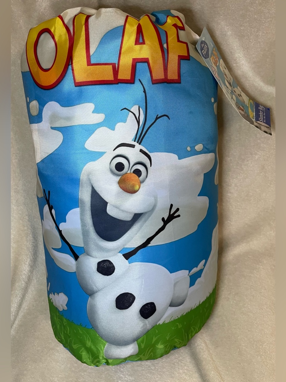 Olaf Character Sleeping Bag 30x54 NWT
